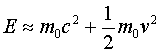 using a Taylor series expansion relativistic energy using a Taylor series expansion relativistic energy