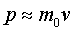 using a Taylor series expansion relativistic momentum using a Taylor series expansion relativistic momentum